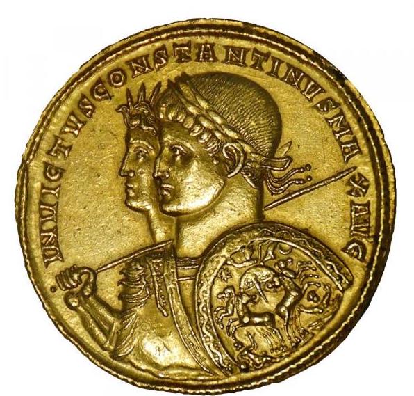Constantin Ier, empereur romain inspiré par le divin