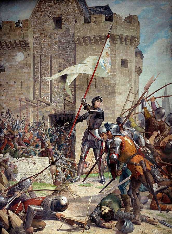 Jeanne d’Arc endura toute épreuve pour sauver le royaume de France 
