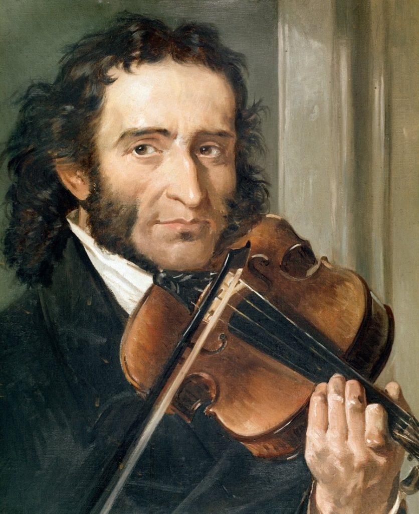 Niccolo Paganini : surnommé le violoniste du diable, il avait en réalité un cœur d'ange